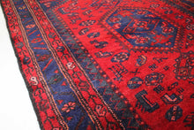 Load image into Gallery viewer, Handmade Antique, Vintage oriental Persian Zanjan rug - 197 X 107 cm
