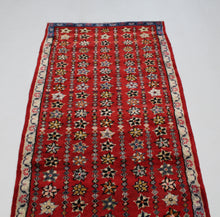 Load image into Gallery viewer, Handmade Antique, Vintage oriental Persian Nahavand rug - 173 X 73 cm
