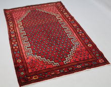 Load image into Gallery viewer, Handmade Antique, Vintage oriental Persian Mosel rug - 200 X 125 cm

