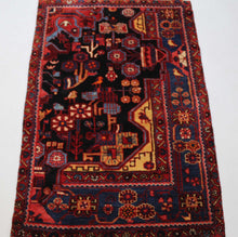 Load image into Gallery viewer, Handmade Antique, Vintage oriental Persian Nahavand rug - 135 X 87 cm
