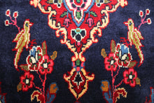 Load image into Gallery viewer, Handmade Antique, Vintage oriental Wool Persian \Sarokh rug - 100 X 79cm
