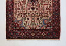 Load image into Gallery viewer, Handmade Antique, Vintage oriental Persian Bijar rug - 125 X 84 cm
