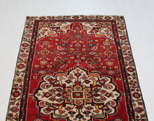 Load image into Gallery viewer, Handmade Antique, Vintage oriental Persian Hamedan rug - 175 X 100 cm

