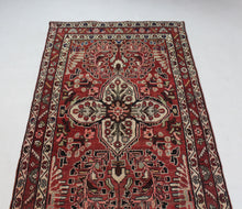 Load image into Gallery viewer, Handmade Antique, Vintage oriental Persian Malayer rug - 408 X 107 cm
