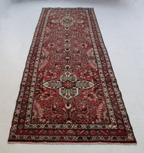 Load image into Gallery viewer, Handmade Antique, Vintage oriental Persian Malayer rug - 408 X 107 cm
