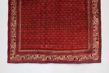 Load image into Gallery viewer, Handmade Antique, Vintage oriental Persian  Arak rug - 203 X 135 cm
