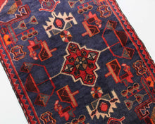 Load image into Gallery viewer, Handmade Antique, Vintage oriental Persian Mosel rug - 114 X 60 cm
