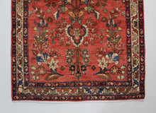 Load image into Gallery viewer, Handmade Antique, Vintage oriental Persian \Malayer rug - 306 X 105 cm
