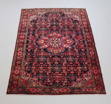 Load image into Gallery viewer, Handmade Antique, Vintage oriental Persian  Malayer rug - 233 X 133 cm
