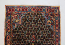 Load image into Gallery viewer, Handmade Antique, Vintage oriental Persian Mosel rug - 154 X 78 cm
