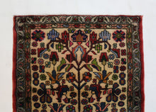 Load image into Gallery viewer, Handmade Antique, Vintage oriental Persian Savah rug - 147 X 70 cm
