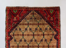 Load image into Gallery viewer, Handmade Antique, Vintage oriental wool Persian \Nahavand rug - 260 X 89 cm

