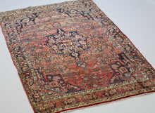 Load image into Gallery viewer, Handmade Antique, Vintage oriental Persian \Sarokh rug - 200 X132 cm
