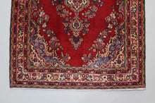 Load image into Gallery viewer, Handmade Antique, Vintage oriental Persian Sharafabad rug - 210 X 131 cm

