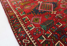 Load image into Gallery viewer, Handmade Antique, Vintage oriental Persian Lorvan rug - 240 X 80 cm
