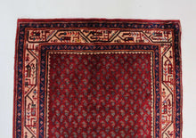 Load image into Gallery viewer, Handmade Antique, Vintage oriental Persian Arak rug - 325 X 110 cm
