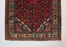 Load image into Gallery viewer, Handmade Antique, Vintage oriental Persian Hosinabad rug - 340 X 115 cm
