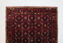 Load image into Gallery viewer, Handmade Antique, Vintage oriental Persian Hosinabad rug - 205 X 109 cm
