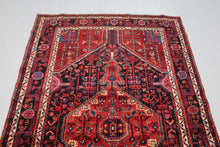 Load image into Gallery viewer, Handmade Antique, Vintage oriental wool Persian \Malayer rug - 240X 145 cm

