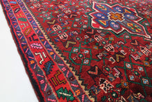 Load image into Gallery viewer, Handmade Antique, Vintage oriental wool Persian Mosel rug - 280 X 135 cm
