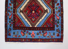 Load image into Gallery viewer, Handmade Antique, Vintage oriental Persian Mosel rug - 280 X 73 cm
