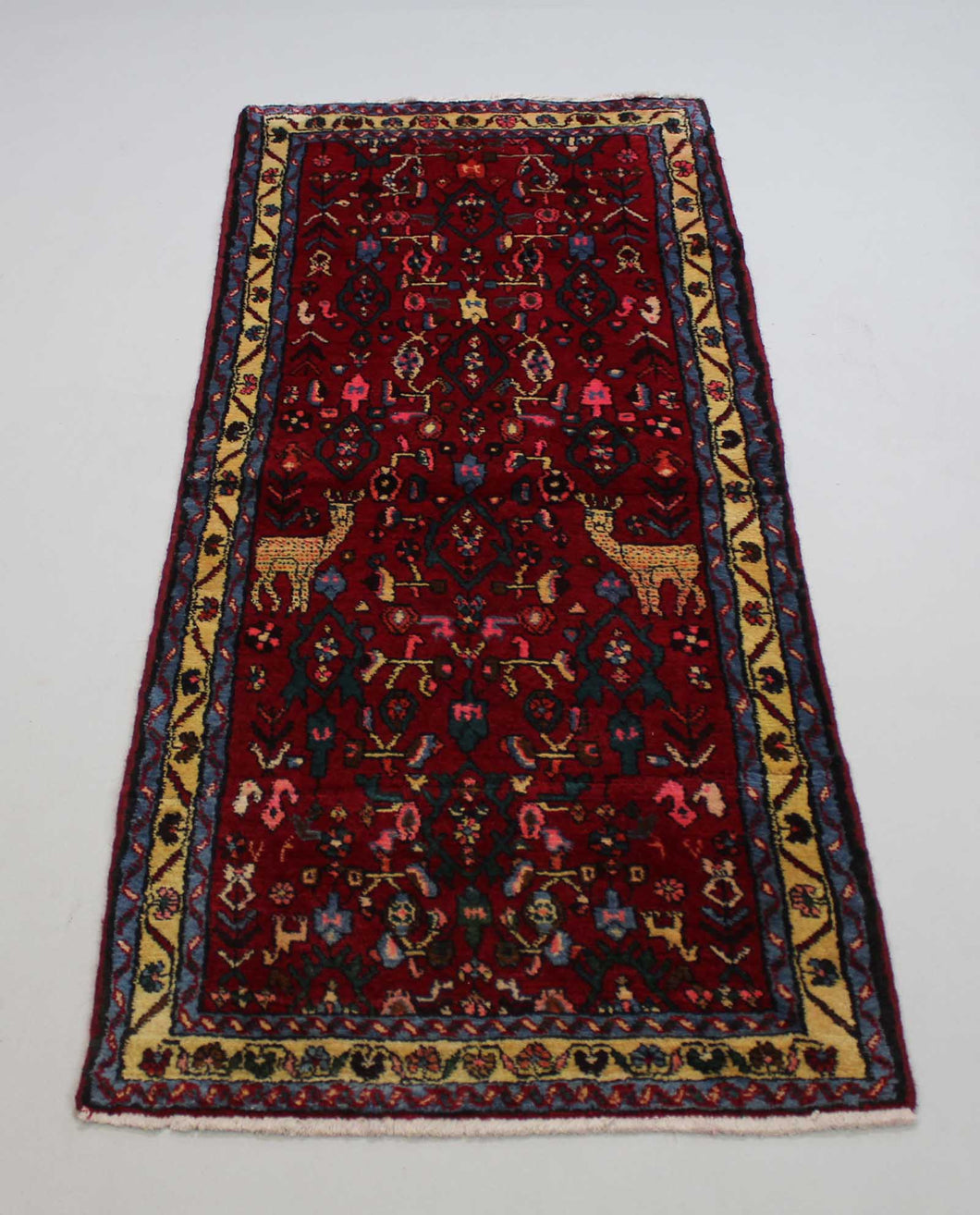 Persian Antique, Vintage oriental rug - Mosel 190 x 70 cm