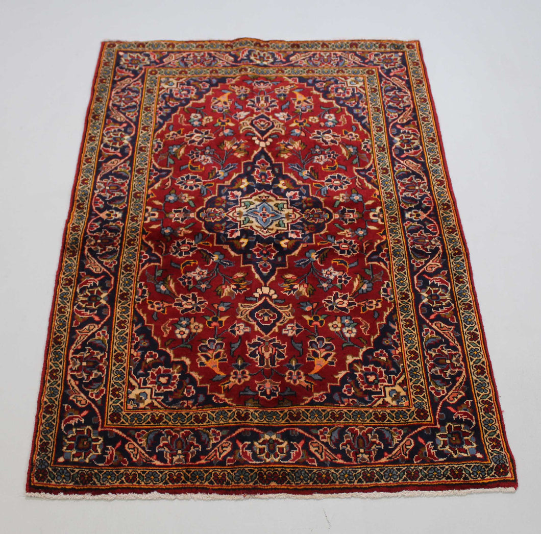 Handmade Antique, Vintage oriental Persian Sarokh rug - 165 X 100 cm