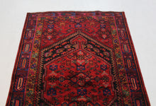 Load image into Gallery viewer, Handmade Antique, Vintage oriental Persian Zanjan rug - 205 X 127 cm

