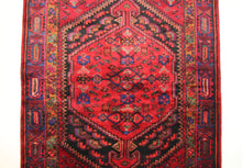 Load image into Gallery viewer, Handmade Antique, Vintage oriental Persian Zanjan rug - 205 X 127 cm
