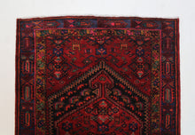 Load image into Gallery viewer, Handmade Antique, Vintage oriental Persian Zanjan rug - 205 X 127 cm
