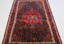 Load image into Gallery viewer, Handmade Antique, Vintage oriental Persian Hamedan rug - 216 X 144 cm
