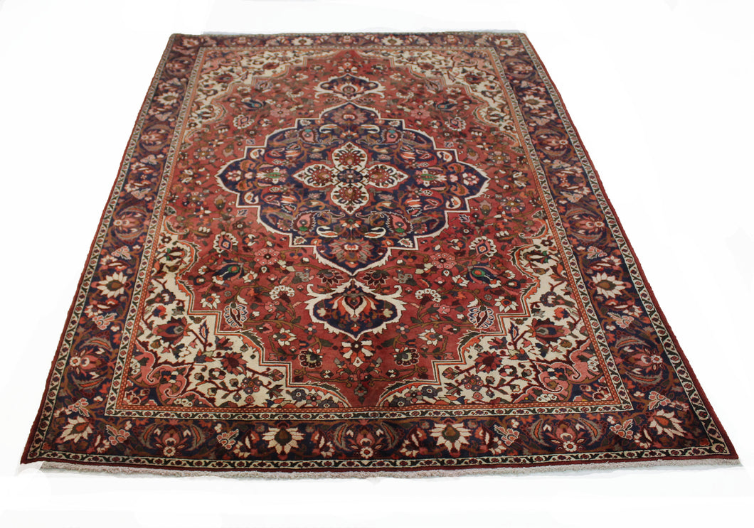 Handmade Antique, Vintage oriental Persian Bakhtiar rug - 315 X 220 cm