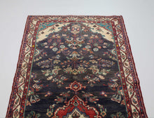Load image into Gallery viewer, Handmade Antique, Vintage oriental wool Persian Hosin Abad rug - 270 X 105 cm
