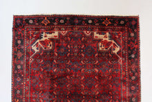 Load image into Gallery viewer, Handmade Antique, Vintage oriental Persian Hosinabad rug - 287 X 150 cm
