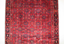 Load image into Gallery viewer, Handmade Antique, Vintage oriental Persian Hosinabad rug - 287 X 150 cm
