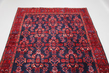Load image into Gallery viewer, Handmade Antique, Vintage oriental wool Persian Malayer rug - 335 X 168 cm
