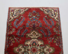 Load image into Gallery viewer, Handmade Antique, Vintage oriental Persian Sarokh rug - 130 X 74 cm
