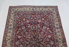 Load image into Gallery viewer, Handmade Antique, Vintage oriental Persian Yazd rug - 308 X 193 cm
