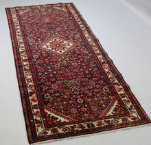 Load image into Gallery viewer, Handmade Antique, Vintage oriental wool Persian \Mosel rug - 290 X 100 cm
