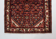 Load image into Gallery viewer, Handmade Antique, Vintage oriental wool Persian \Mosel rug - 290 X 100 cm
