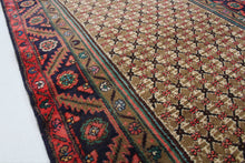 Load image into Gallery viewer, Handmade Antique, Vintage oriental Wool  Persian \Nahavand rug - 304  X 98 cm
