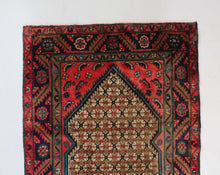 Load image into Gallery viewer, Handmade Antique, Vintage oriental Wool  Persian \Nahavand rug - 304  X 98 cm
