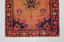 Load image into Gallery viewer, Handmade Antique, Vintage oriental wool Persian \Vis rug - 205 X 120 cm
