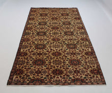 Load image into Gallery viewer, Handmade Antique, Vintage oriental wool Persian Tabriz rug - 272 X 120 cm
