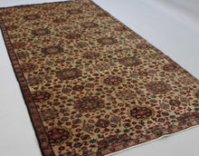 Load image into Gallery viewer, Handmade Antique, Vintage oriental wool Persian Tabriz rug - 272 X 120 cm
