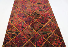 Load image into Gallery viewer, Handmade Antique, Vintage oriental Persian  Bakhtiar rug - 206 X 150 cm
