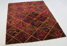 Load image into Gallery viewer, Handmade Antique, Vintage oriental Persian  Bakhtiar rug - 206 X 150 cm
