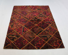 Load image into Gallery viewer, Handmade Antique, Vintage oriental Persian  Bakhtiar rug - 206 X 150 cm
