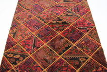 Load image into Gallery viewer, Handmade Antique, Vintage oriental Persian  Bakhtiar rug - 206 X 150 cm
