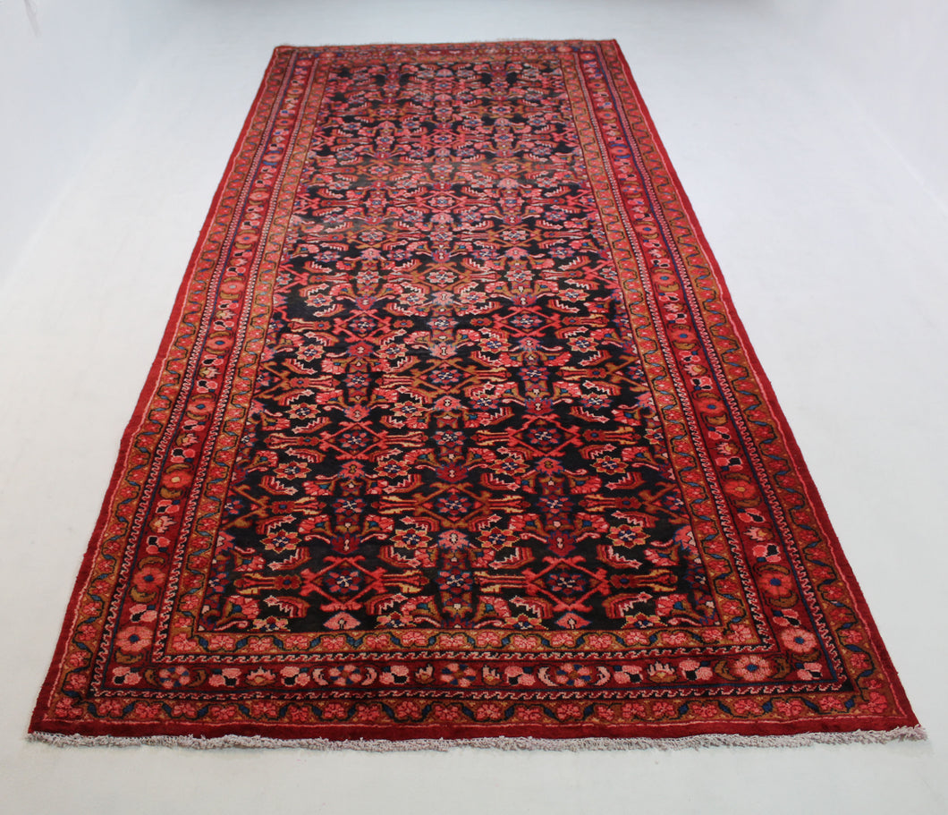 Handmade Antique, Vintage oriental Persian  Mosel rug - 360 X 152 cm